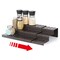 2PCS Spice Rack, 3 Tier Expandable Metal Cabinet Spice Rack, Bronze